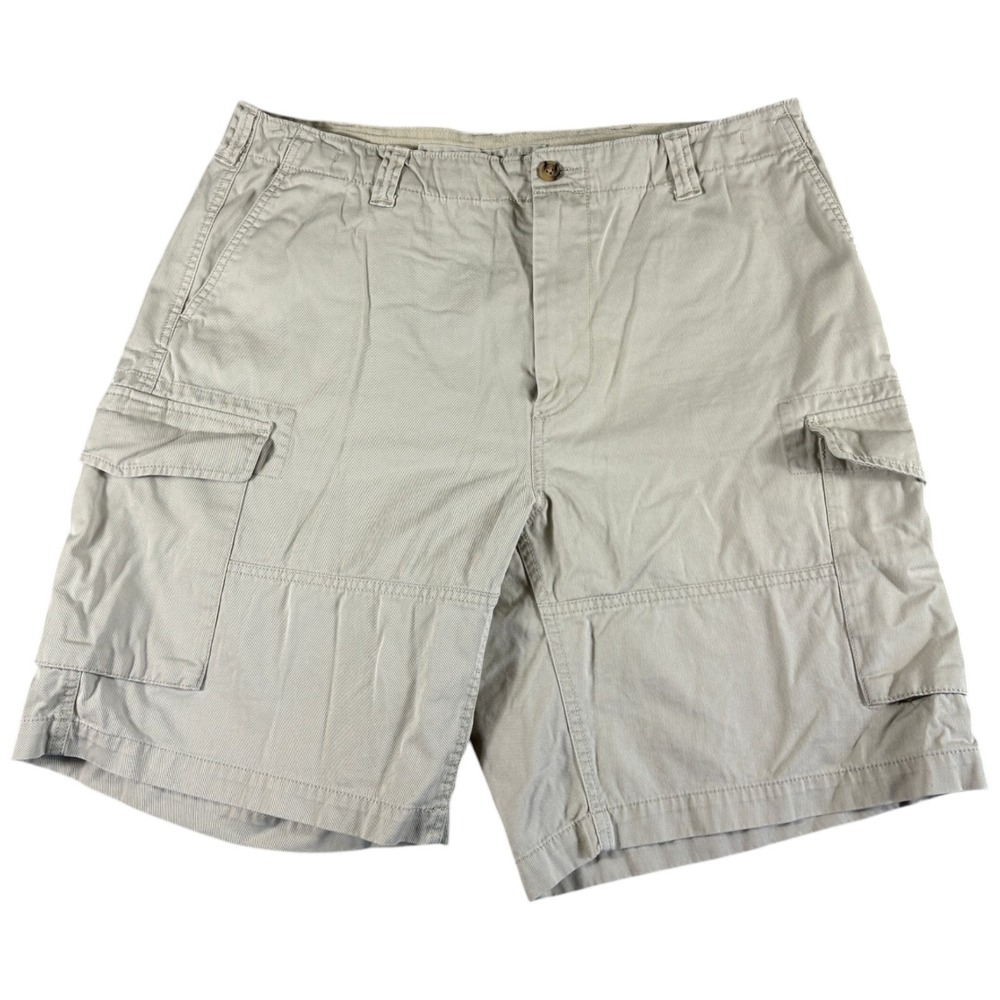 Polo Ralph Lauren Cargo Shorts Mens 36 Tan Khaki Relaxed Workwear Grunge Y2K